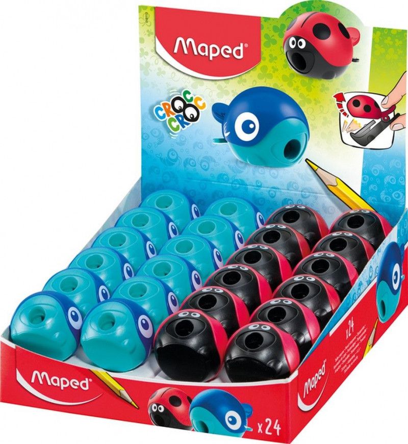 APONTADOR DEPOSITO CROC CROC EASY MAPED - 018113 - CAIXA COM 24 UNIDADES