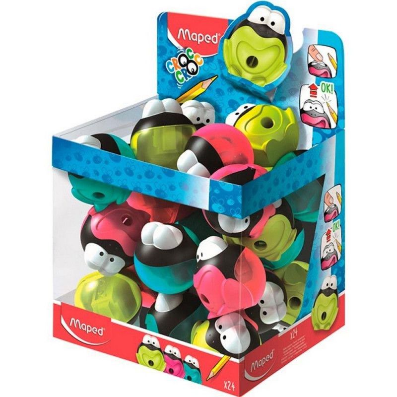 APONTADOR DEPOSITO CROC CROC SAPO MAPED - 017711 - CAIXA COM 24 UNIDADES