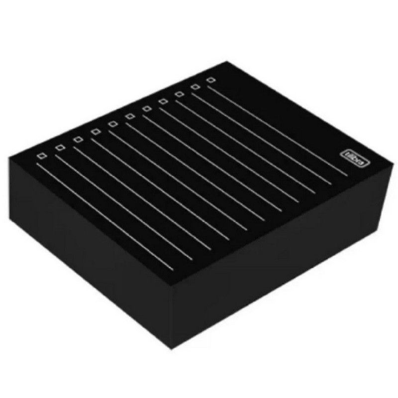 BLOCO DE ANOTACAO 100 FOLHAS TILEMBRETE PRETO CHECKLIST TILIBRA - REF. 34007 - 1 UNIDADE