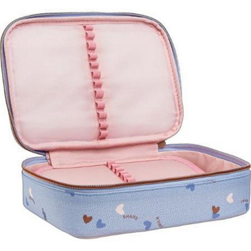 ESTOJO BOX ACADEMIE CORACAO METAL. - REF. 33897 - 1 UNIDADE