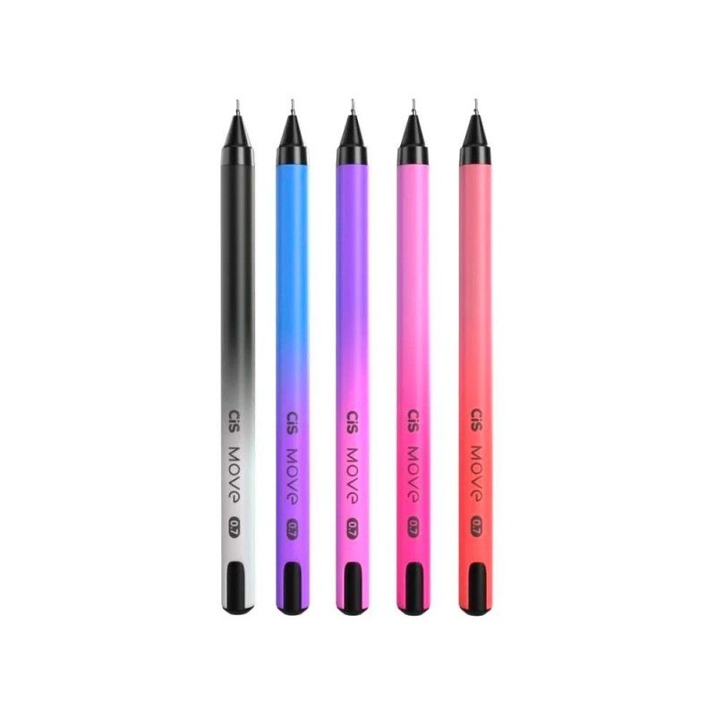 CANETA ESFEROGRAFICA 0.7 MOVE COM 5 CORES CIS - REF. 52.0675 - 1 UNIDADE