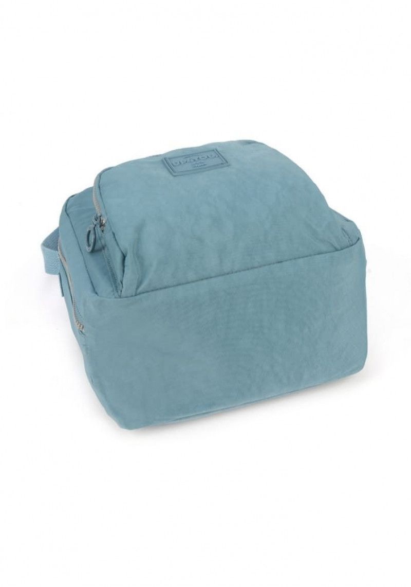 LANCHEIRA COM ALCA AZUL CRINKLE LUXCEL - REF. LA51613UP-AZ - 1 UNIDADE