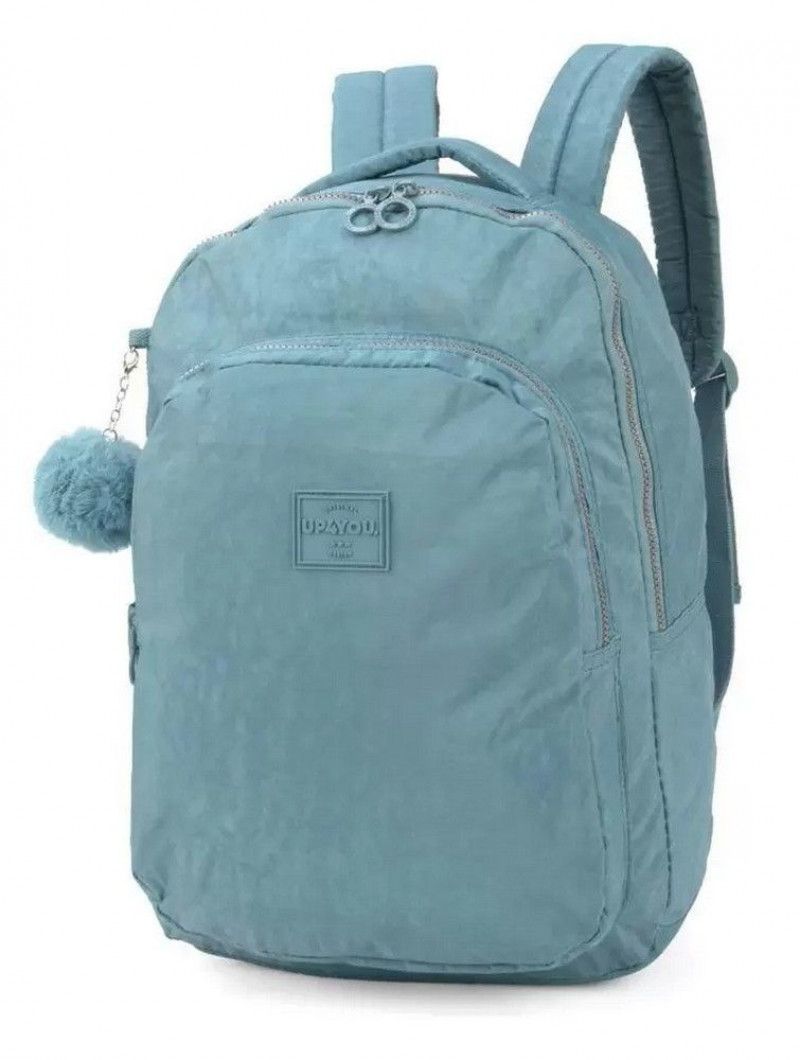 MOCHILA COSTA AZUL CRINKLE LUXCEL - REF. MS46466UP-AZ - 1 UNIDADE