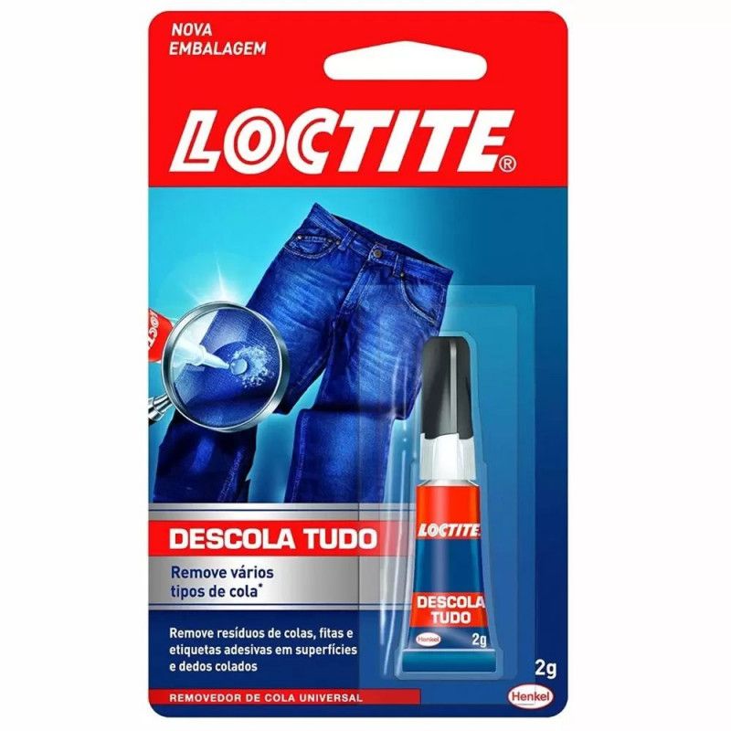 REMOVEDOR DESCOLA TUDO 2G LOCTITE - 1 UNIDADE
