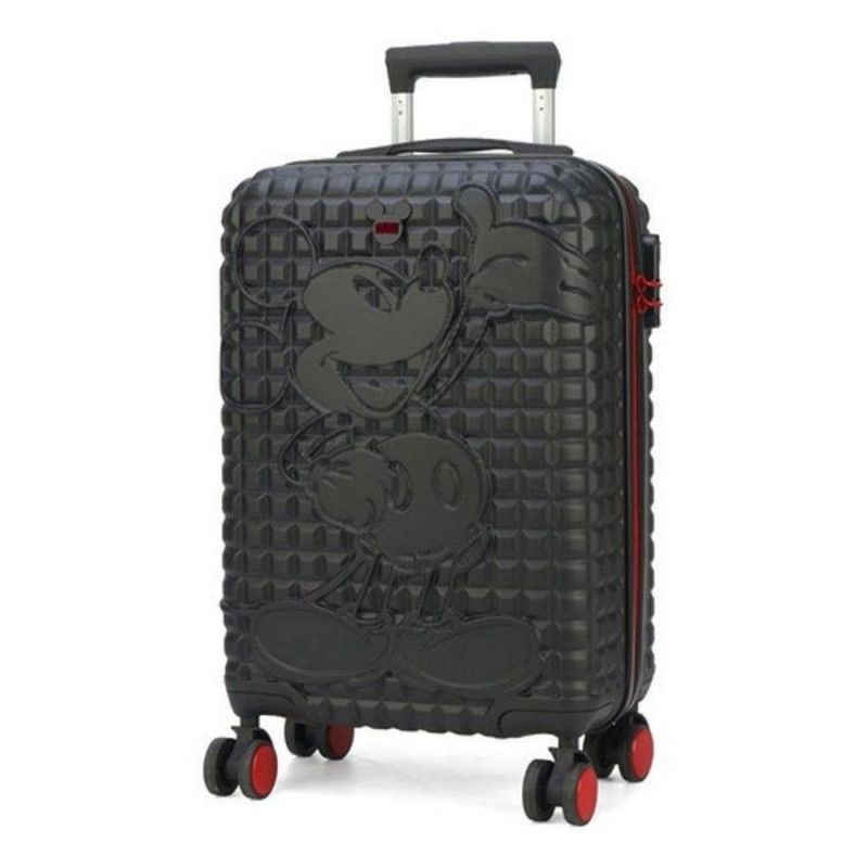 MALA 360 BORDO MICKEY MOUSE PRETO MAXLOG - REF. MF10350MY-P060 - 1 UNIDADE