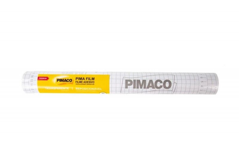 ADESIVO 45X10M 80 MICRAS TRANSPARENTE PIMACO - REF. PIF45108 - 1 UNIDADE