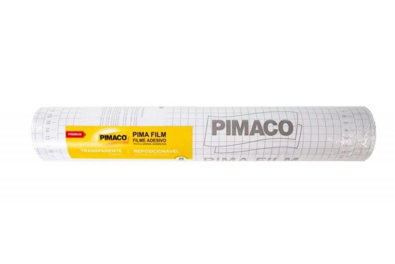 ADESIVO 45X25M 80 MICRAS TRANSPARENTE PIMACO - REF. PIF45258 - 1 UNIDADE