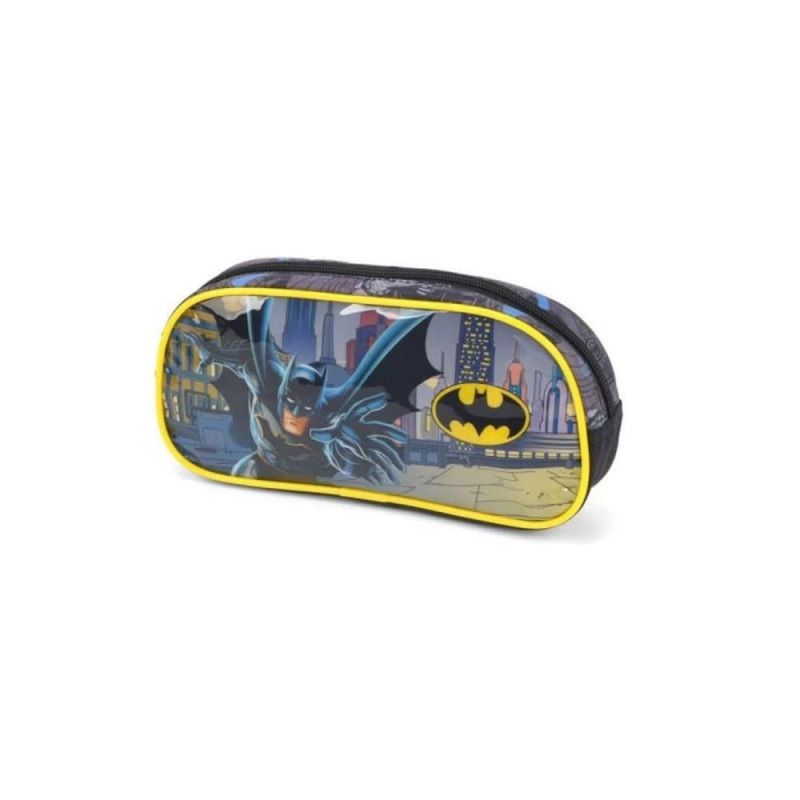 ESTOJO BATMAN LUXCEL - REF. EI37924BM-AMARELO - 1 UNIDADE