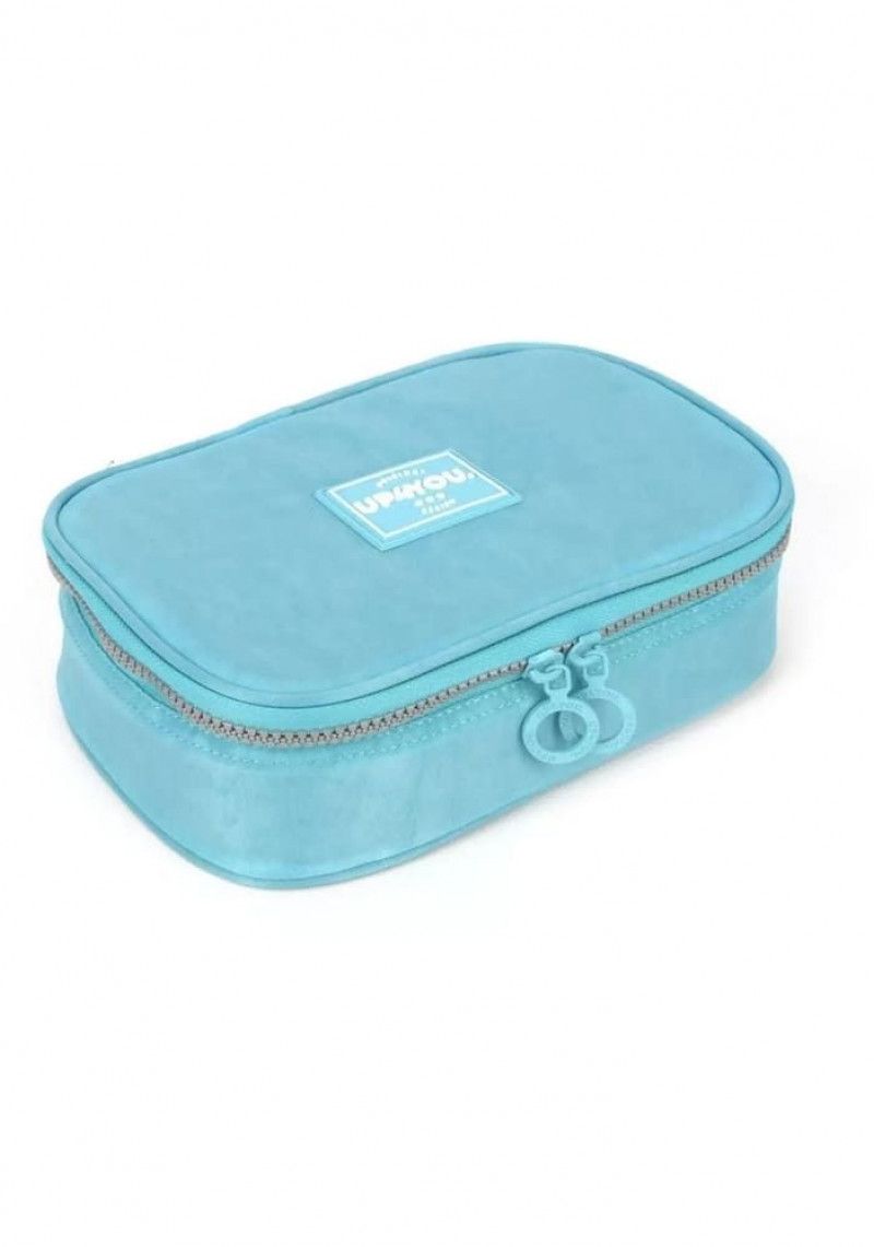 ESTOJO BOX CLINKLE AZUL TURQUEZA LUXCEL - REF. ET40769UP-TQ - 1 UNIDADE