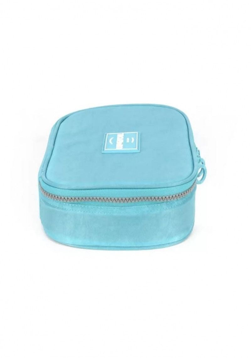 ESTOJO BOX CLINKLE AZUL TURQUEZA LUXCEL - REF. ET40769UP-TQ - 1 UNIDADE
