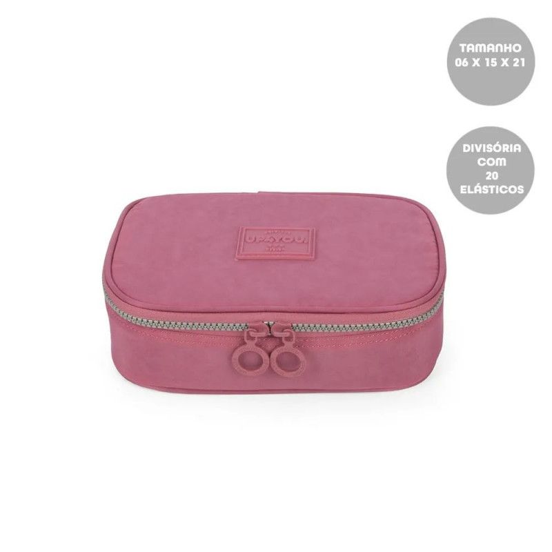 ESTOJO BOX CLINKLE LUXCEL - REF. ET40769UP-VINHO - 1 UNIDADE