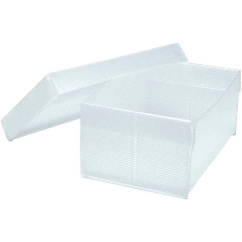 CAIXA ORGANIZADORA MINI SAPATO 300X180X120MM CRISTAL POLIBRAS - REF. 21717 - 1 UNIDADE