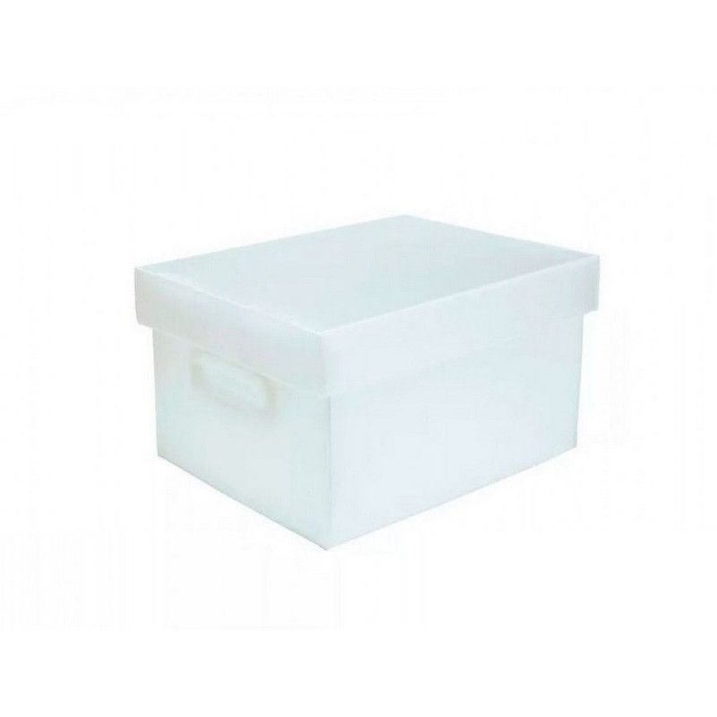 CAIXA ORGANIZADORA MINI SAPATO 300X180X120MM CRISTAL POLIBRAS - REF. 21717 - 1 UNIDADE
