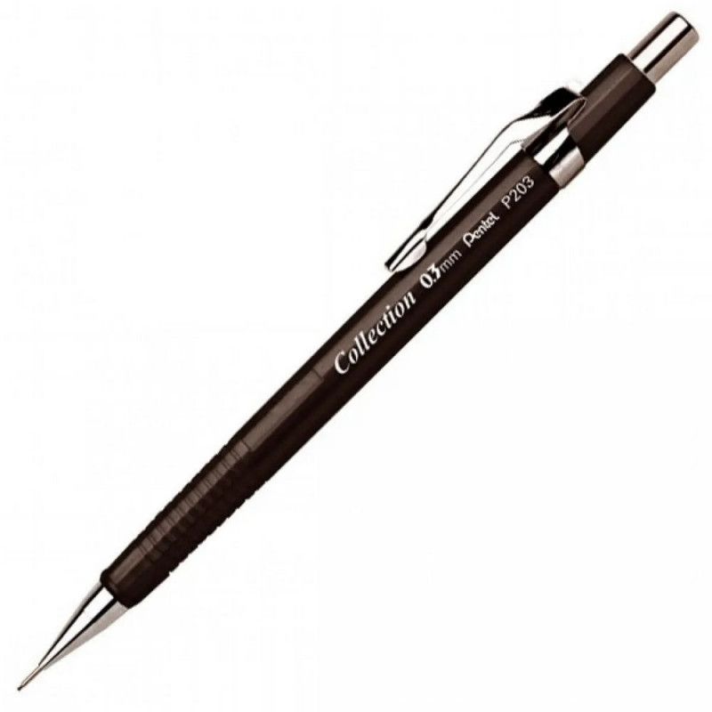 LAPISEIRA 0.3 SHARP PRETO FOSCO BLISTER - P203-M - 1 UNIDADE