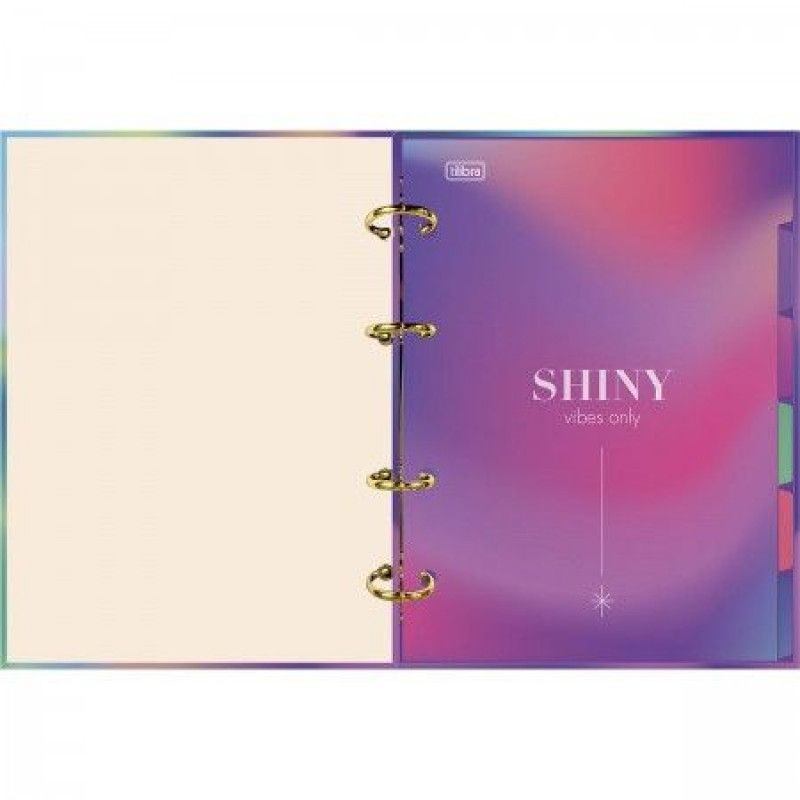 CADERNO ARGOLADO 160 FOLHAS COLEGIAL GREAT TILIBRA - REF. 34250 - 1 UNIDADE