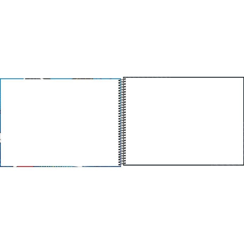 CADERNO CARTOGRAFIA CAPA DURA 80 FOLHAS SONIC TILIBRA - REF. 34302 - PACOTE COM 4 UNIDADES