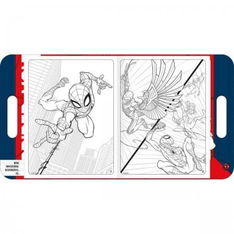 BLOCO DE ATIVIDADES LIVRO SPIDERMAN TILIBRA - REF. 30457 - PACOTE COM 5 UNIDADES