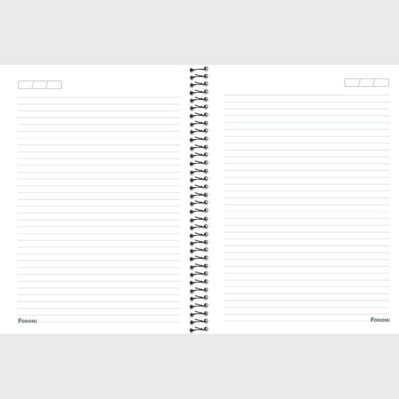 CADERNO UNIVERSITARIO CAPA DURA 80 FOLHAS 1 MATERIA FORTNITE FSC - REF. 6483 - PACOTE COM 4 UNIDADES