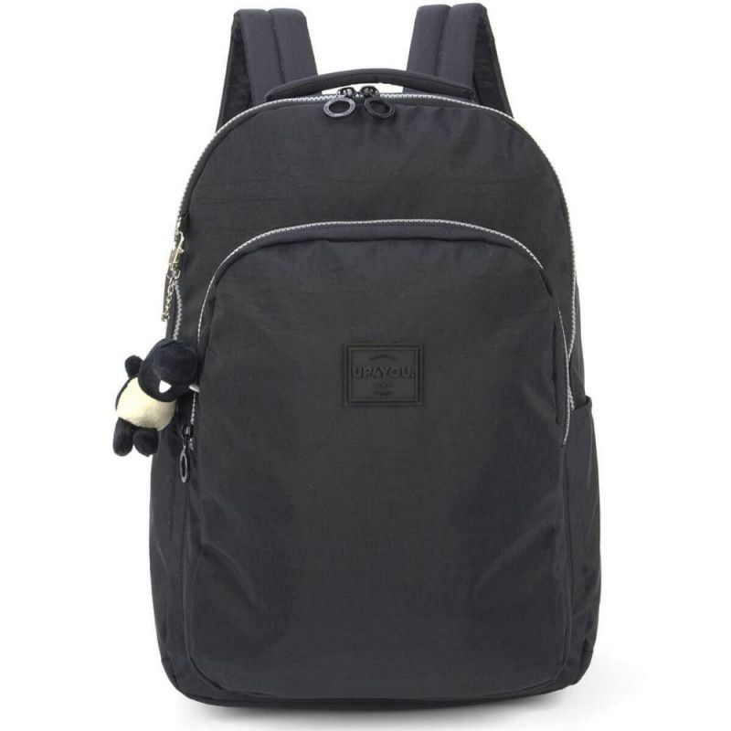 MOCHILA COSTA PRETO CRINKLE LUXCEL - REF. MS46466UP-PTO - 1 UNIDADE