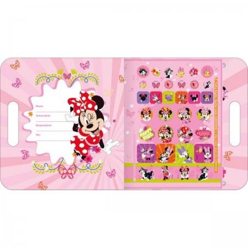 BLOCO DE ATIVIDADES LIVRO MINNIE TILIBRA - REF. 30456 - PACOTE COM 5 UNIDADES