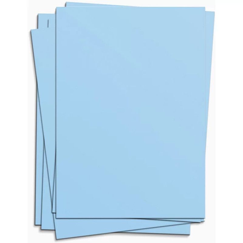 CARTOLINA 120G 50X66CM JUSSARA - AZUL - PACOTE COM 100 UNIDADES