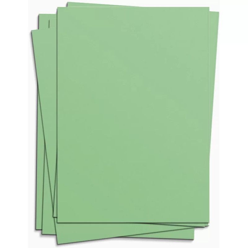 CARTOLINA 120G 50X66CM JUSSARA - VERDE - PACOTE COM 100 UNIDADES