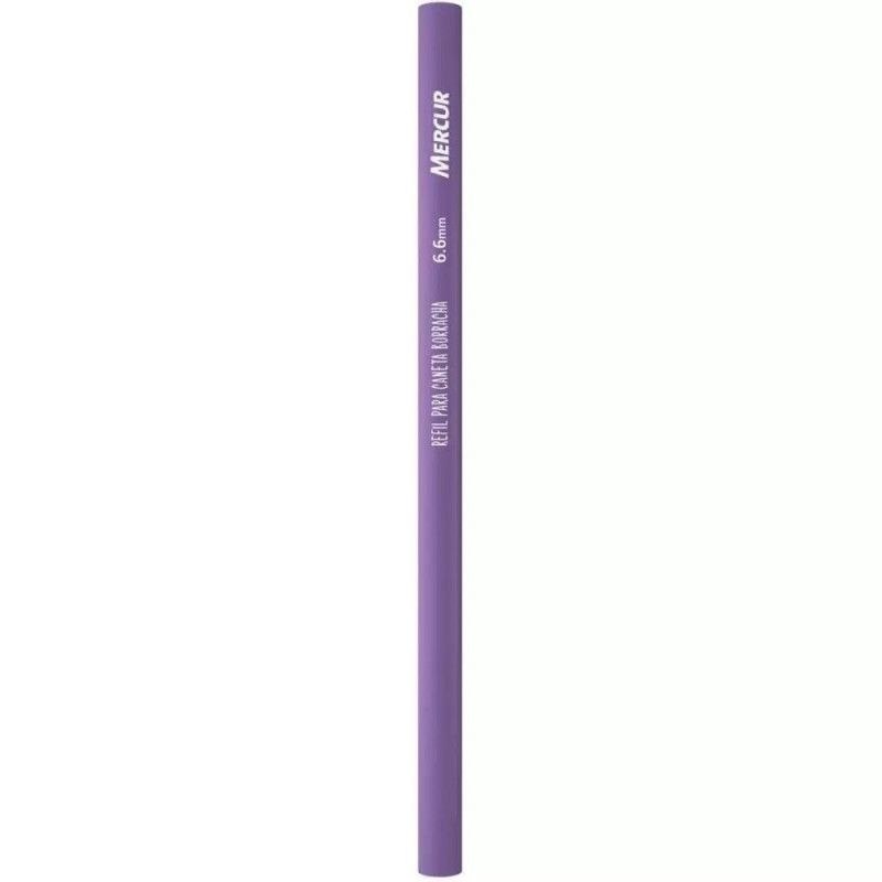 BORRACHA REFIL 6.6MM COLORIDA MERCUR - REF. B01010101097 - CAIXA COM 24 UNIDADES