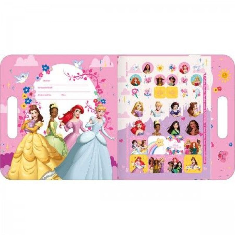 BLOCO DE ATIVIDADES LIVRO PRINCESAS TILIBRA - REF. 30459 - PACOTE COM 5 UNIDADES