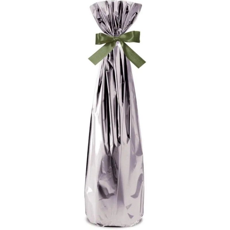 SACO 15X44CM METAL PRATA C/50 CROMUS - 1 PACOTE COM 50 UNIDADES