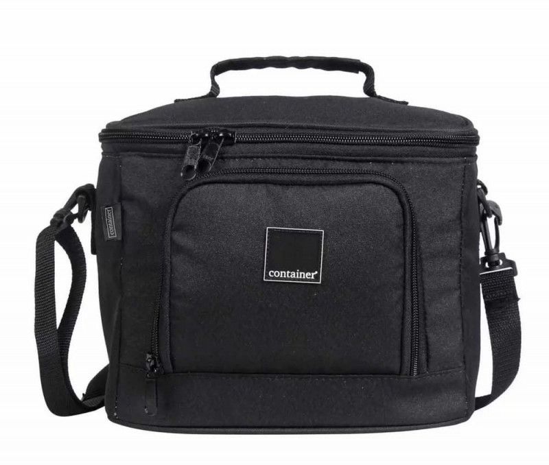 BOLSA TERMICA COM ALCA PRETO CONTAINER - REF. 49241 - 1 UNIDADE