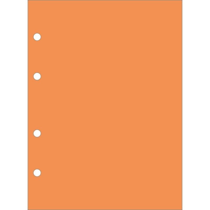 BLOCO PARA FICHARIO 80 FOLHAS COLEGIAL NEON KORI TILIBRA - REF. 34195 - PACOTE COM 5 UNIDADES
