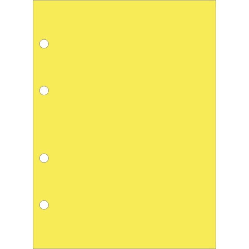 BLOCO PARA FICHARIO 80 FOLHAS COLEGIAL NEON KORI TILIBRA - REF. 34195 - PACOTE COM 5 UNIDADES
