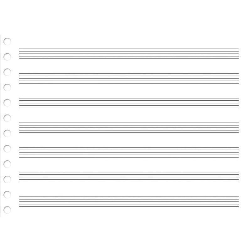 CADERNO DE MUSICA CAPA FLEXIVEL 40 FOLHAS PEQUENO SAO DOMINGOS - REF. 232023 - PACOTE COM 25 UNIDADES