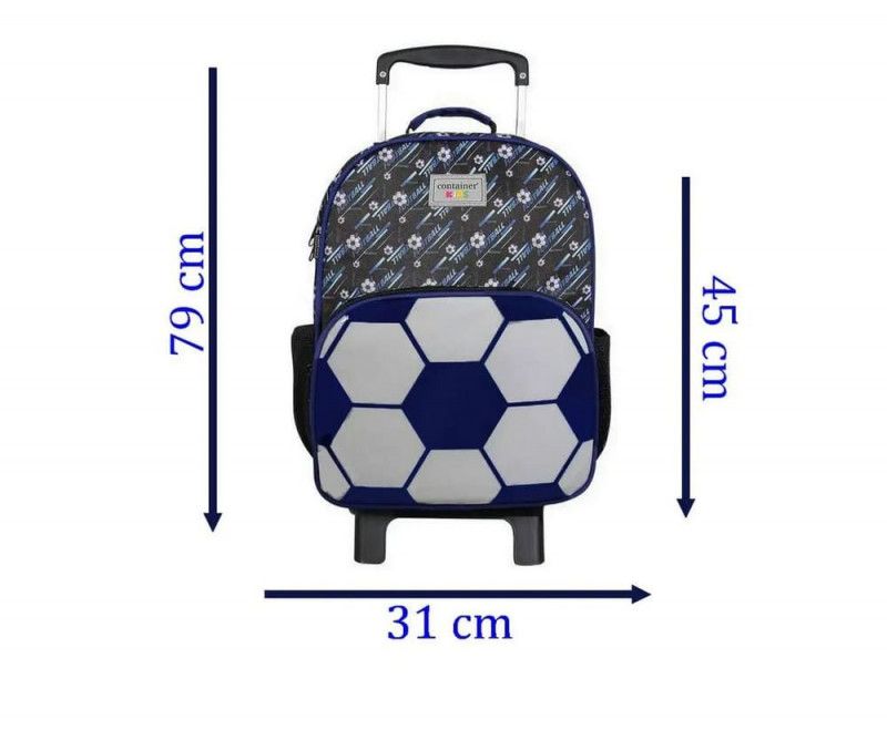MOCHILETE FUTEBOL CONTAINER DERMIWIL - REF. 11940 - 1 UNIDADE