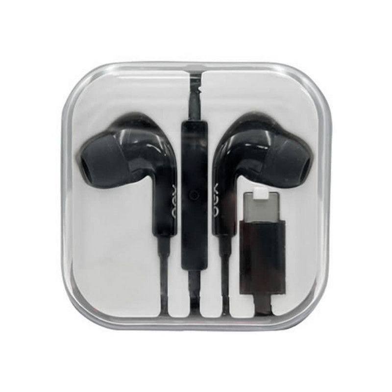 FONE DE OUVIDO TIPO-C BLAND OEX - REF. FN210 PRETO - 1 UNIDADE