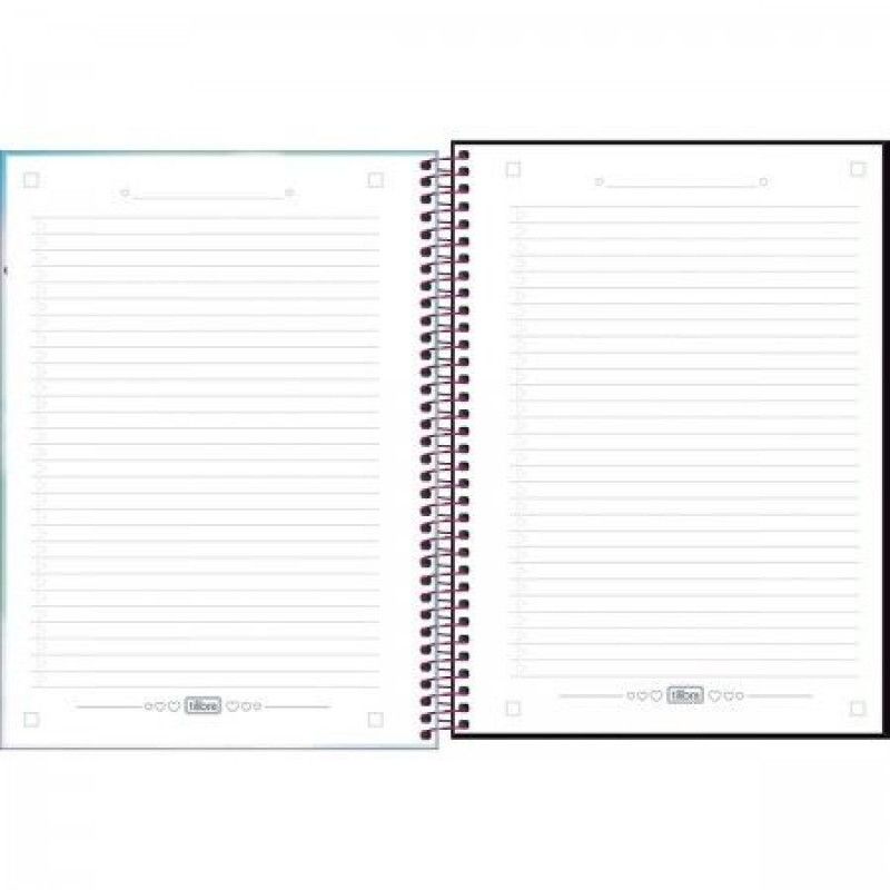 CADERNO 1 MATERIA CAPA DURA 80 FOLHAS DAISY TILIBRA - REF. 33115 - PACOTE COM 4 UNIDADES