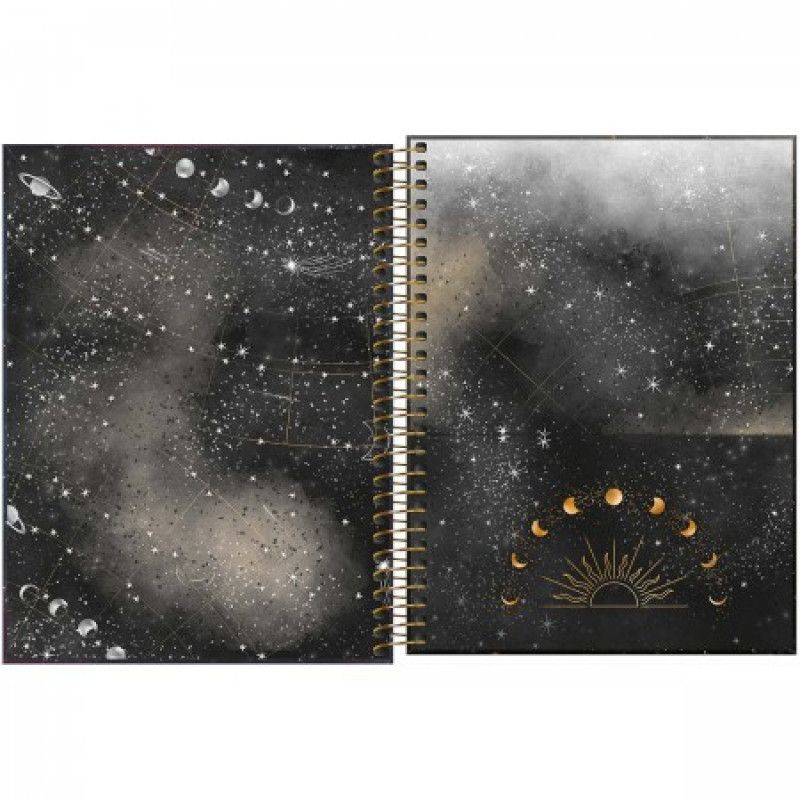CADERNO 20 MATERIAS CAPA DURA 320 FOLHAS MAGIC TILIBRA - REF. 34084 - PACOTE COM 2 UNIDADES