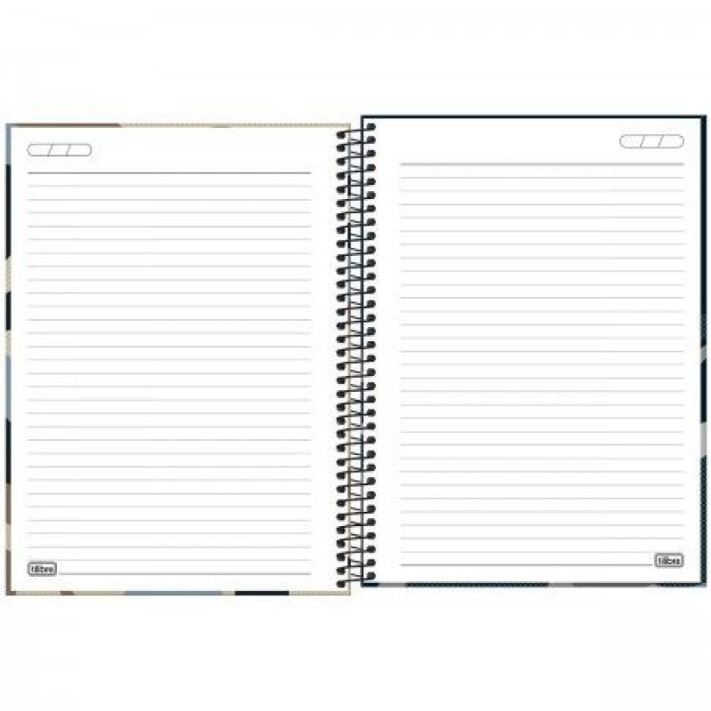 CADERNO 20 MATERIAS CAPA DURA 320 FOLHAS HIDE TILIBRA - REF. 30552 - PACOTE COM 2 UNIDADES