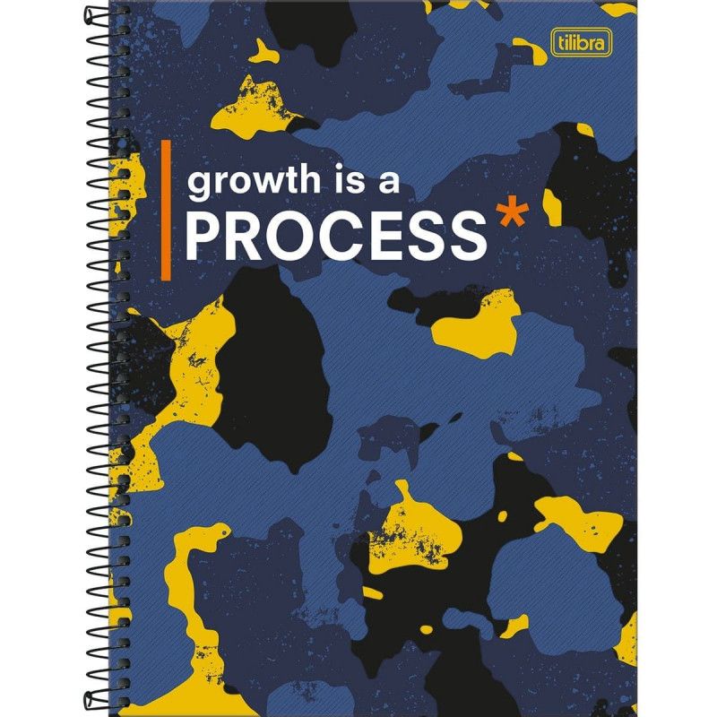 CADERNO 10 MATERIAS CAPA DURA 160 FOLHAS HIDE TILIBRA - REF. 29437 - PACOTE COM 4 UNIDADES