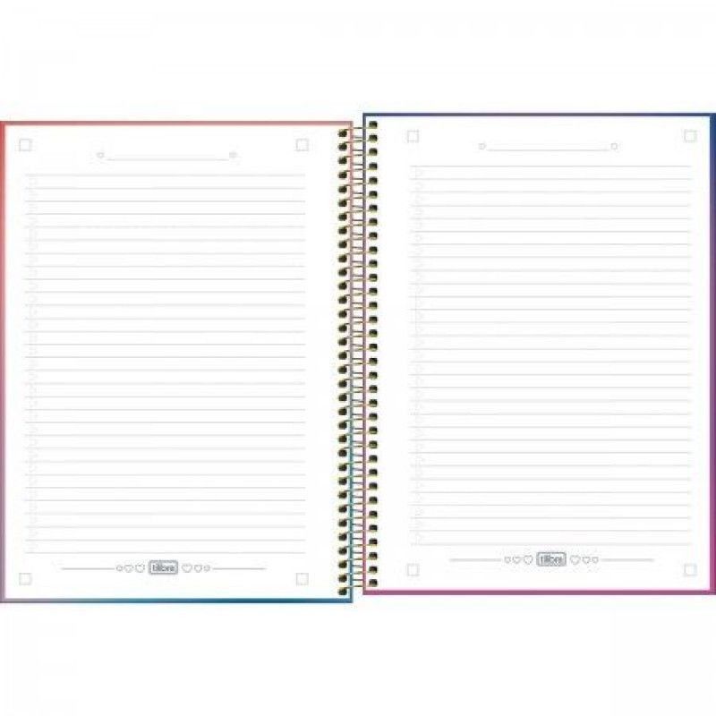 CADERNO 10 MATERIAS CAPA DURA 160 FOLHAS GREAT TILIBRA - REF. 34254 - PACOTE COM 4 UNIDADES