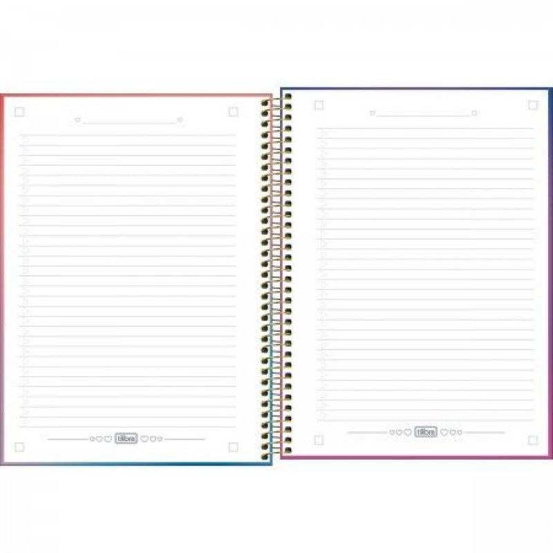 CADERNO 1 MATERIA CAPA DURA 80 FOLHAS GREAT TILIBRA - REF. 34253 - PACOTE COM 4 UNIDADES