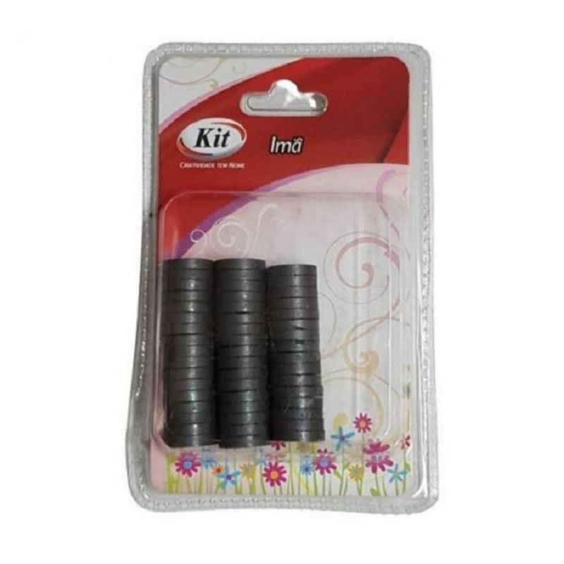 IMA PASTILHA PRETO 15X3MM KIT - REF. 14878-05 - PACOTE COM 50 UNIDADE