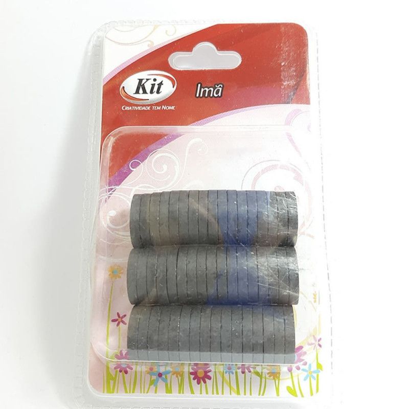 IMA PASTILHA PRATA 5X3MM KIT - REF. 14878-08 - PACOTE COM 50 UNIDADES