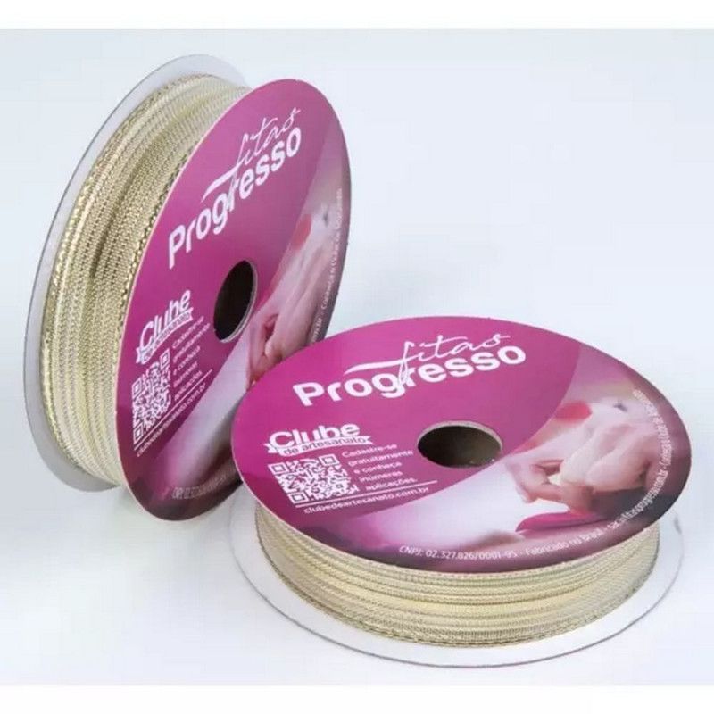 FITA METALIZADA 15MM COM 10M PROGRESSO - REF. M007-015 203 - 1 UNIDADE