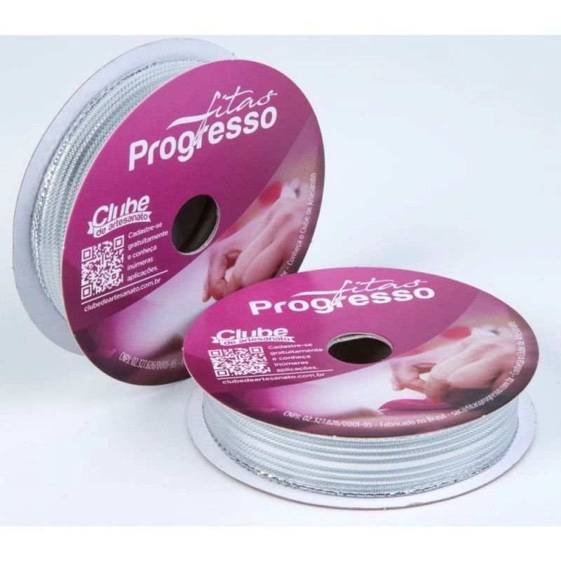 FITA METALIZADA 15MM COM 10M PROGRESSO - REF. M007-015 218 - 1 UNIDADE