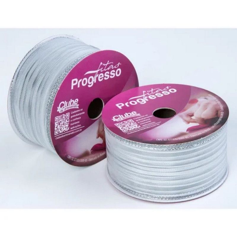 FITA METALIZADA 38MM COM 10M PROGRESSO - REF. M007-038 218 - 1 UNIDADE