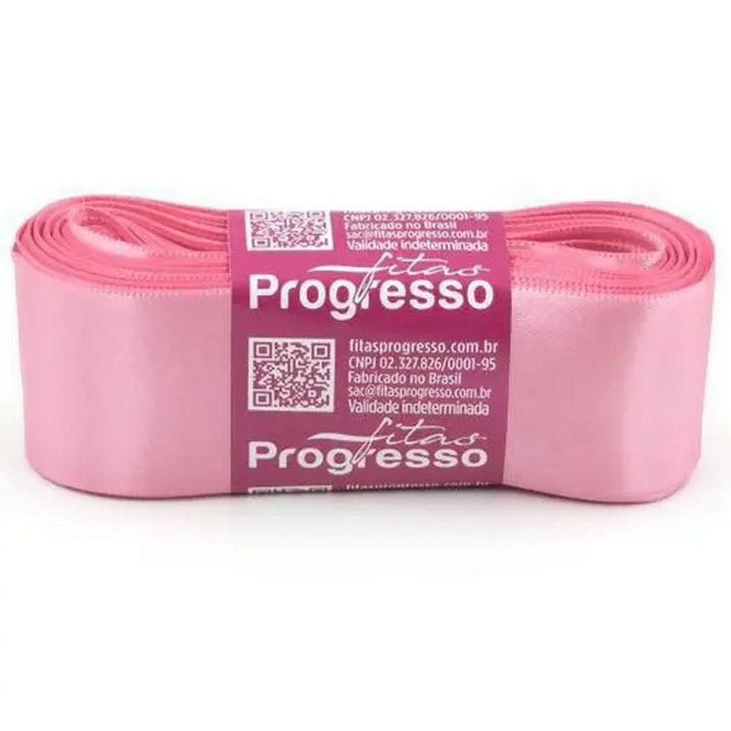 FITA DE CETIM 38MM COM 10M PROGRESSO - REF. CF009 240 - 1 UNIDADE