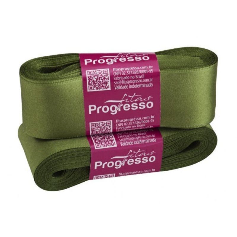 FITA DE CETIM 38MM COM 10M PROGRESSO - REF. CF009 249 - 1 UNIDADE