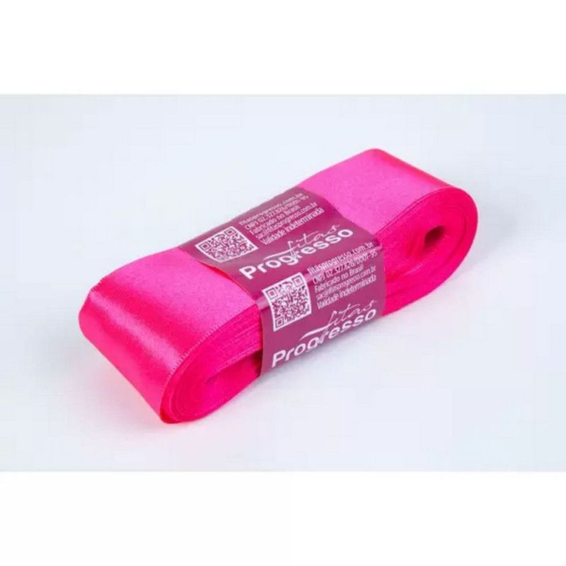 FITA DE CETIM 38MM COM 10M PROGRESSO - REF. CF009 279 - 1 UNIDADE