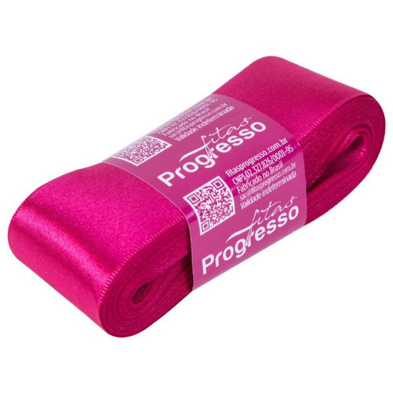 FITA DE CETIM 38MM COM 10M PROGRESSO - REF. CF009 303 - 1 UNIDADE